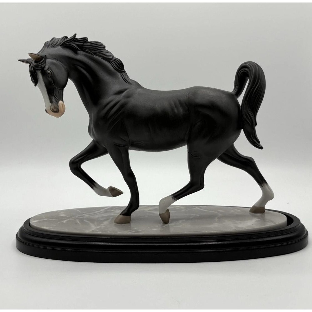 Lenox The Arabian‎ Knight International Horse Sculpture Fine Porcelain 1988 new